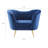 Silver Orchid Blandick Velvet Armchair-1322947078