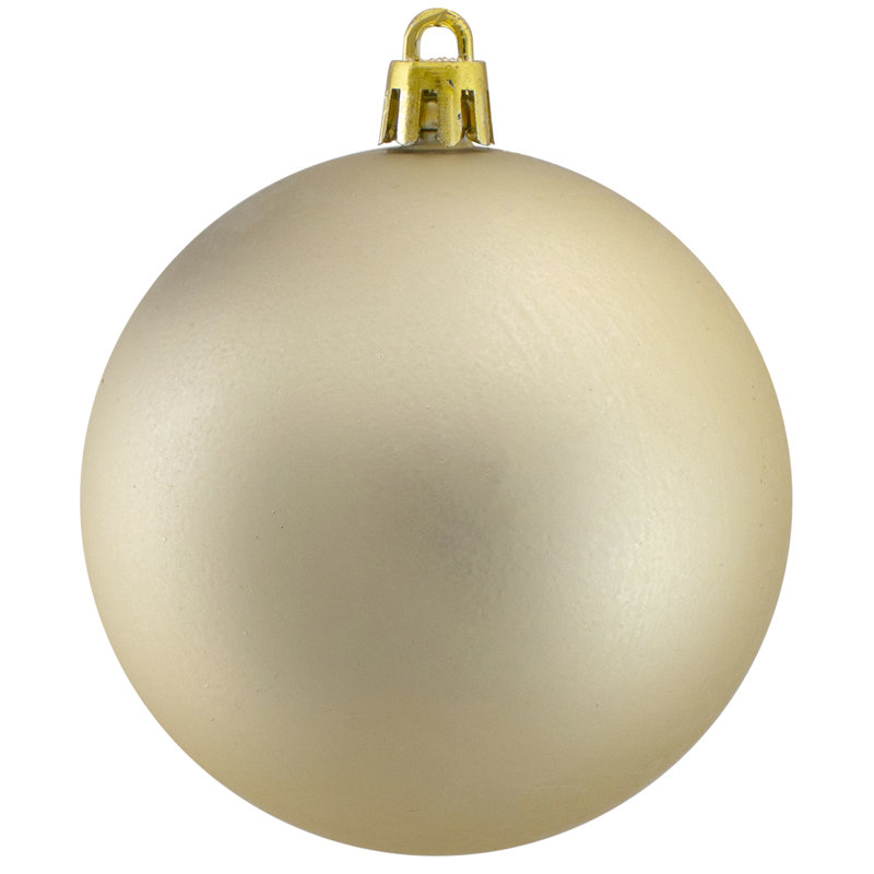 Ornements de boule de Noël incassable 32ct, Or