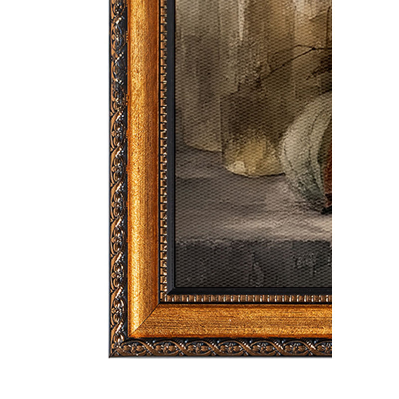 Superbe peinture sur toile, 19,7 po x 27,6 po | 50% polystyrène / 50% toile polyester, épaisseur: 1,2 po | Impression numérique, conception murale facile à suspendre | Parfait pour les amateurs de décoration intérieure et d'art