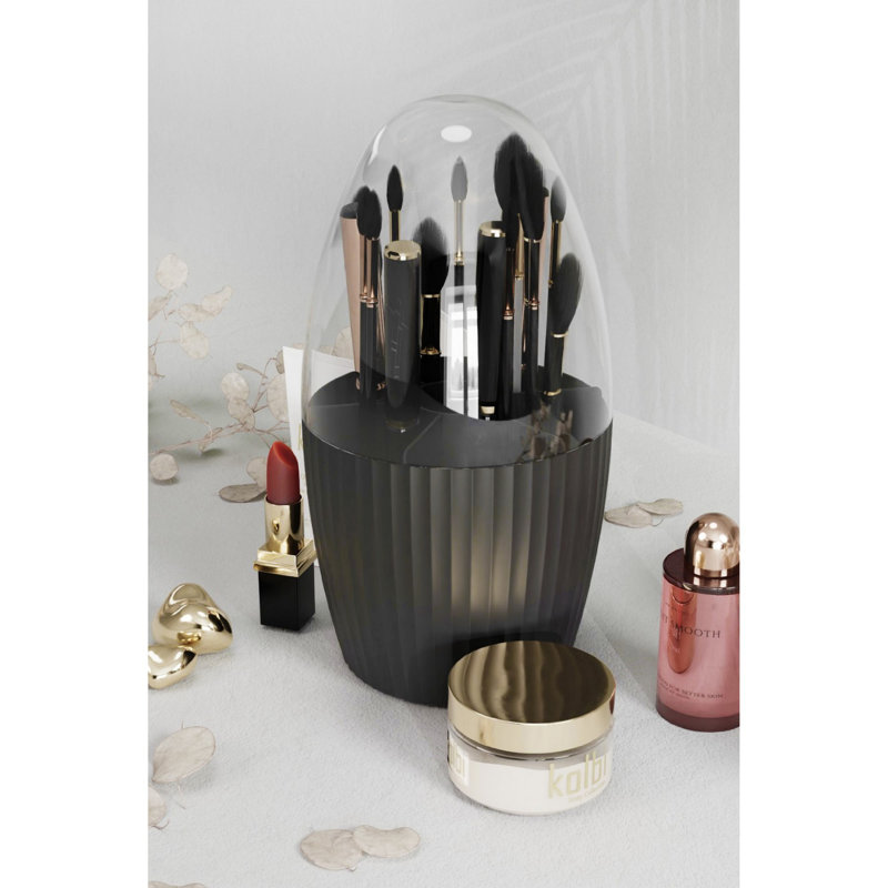 Porte-brosse rotatif anti-poussière Aura, Anthracite