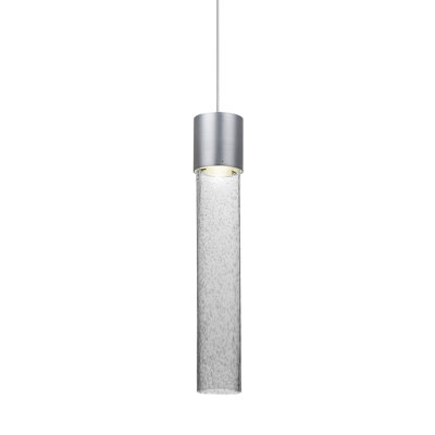 Luminaire suspendu cylindrique 1 lumière