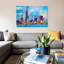 Chicago V 1 Piece Painting on Canvas-2126783560-2126783565