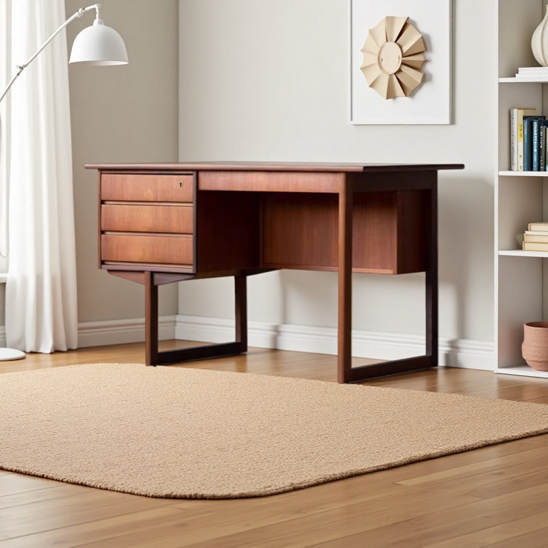 Bureau moderne en bois massif de cerisier
