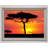 Sunset In Kenya - Single Picture Frame Print-97461469