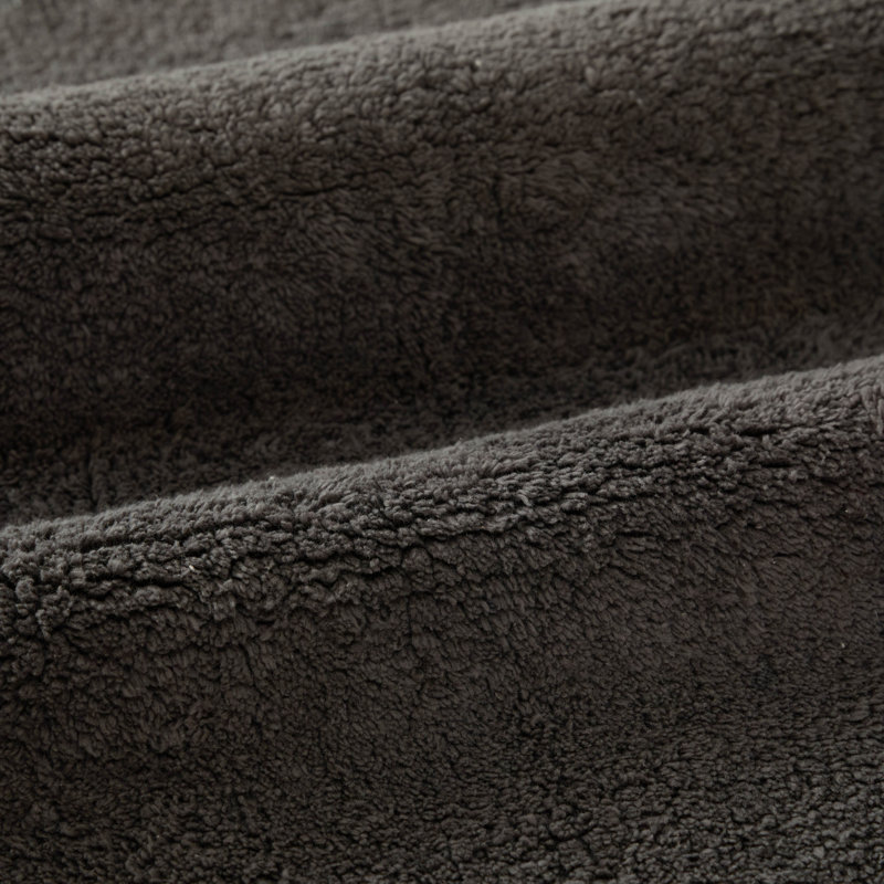100% Cotton Reversible Bath Mats, Gray, 34 in x 21 in