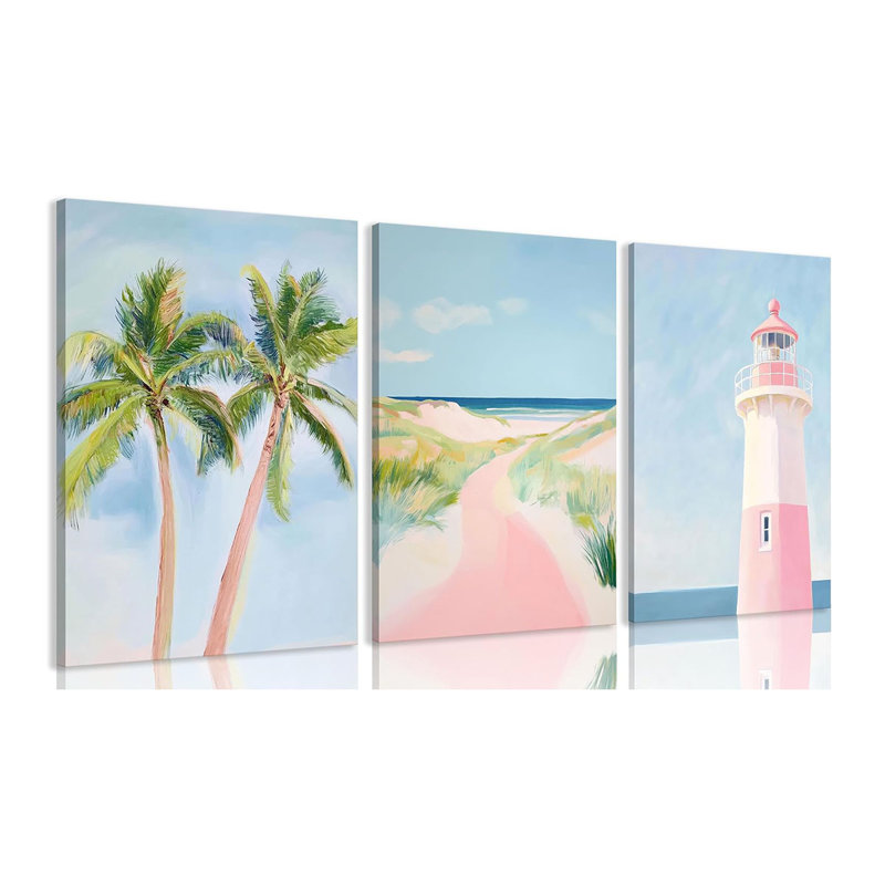 3 Piece Wrapped Canvas Print