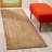 Marie Natural Fiber Hand Woven Jute And Cotton With Latex Solid Color Rug-775939932