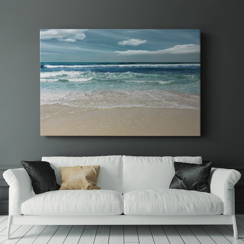 Symphonie de la mer - Cavas enveloppés de galerie, H 12 po x l 18 po