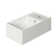 Britannia 15.75" x 7.75" Rectangular  Wall Mount Basin with Right Single Hole Drill