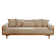 Grimpante 82.7'' Sofa Bed,Linen Sleeper with wooden frame