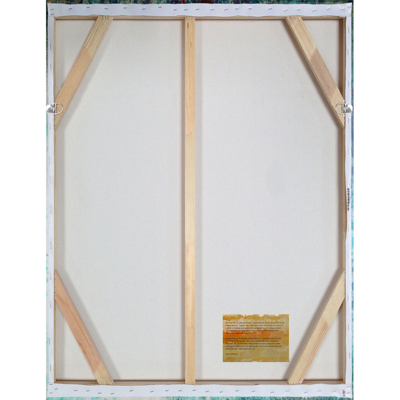 «Fugitive from Romance», reproduction sur toile tendue, H 52 po x l 40 po