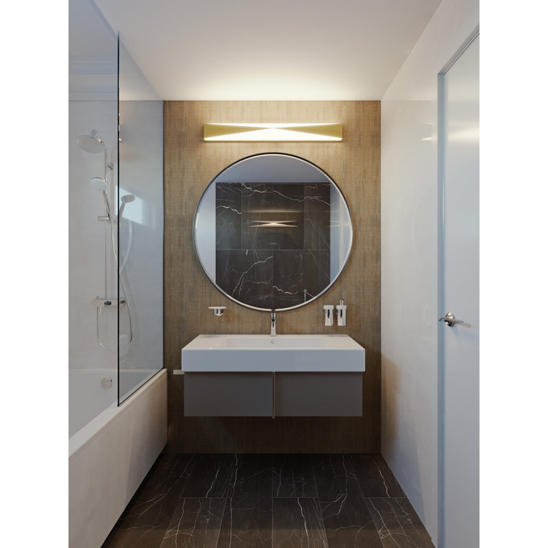 Barre d’un bain Lowenthal, Laiton satiné