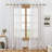 Embroidered Leaf Farmhouse Sheer Curtains (Set of 2)-777340246