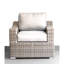 Fully Assembled Wicker 3-Person Seating Set With Cushions