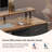 Lloana Metal Base Computer Desk with Power Outlet-930434933