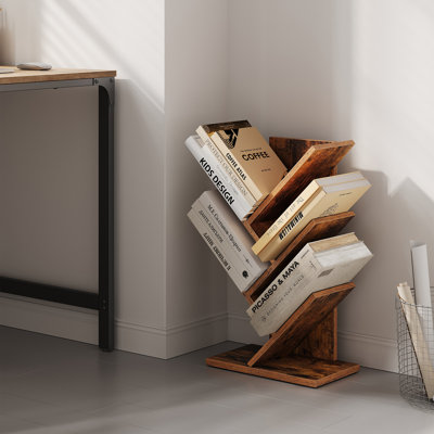 Trivette Geometric Bookcase