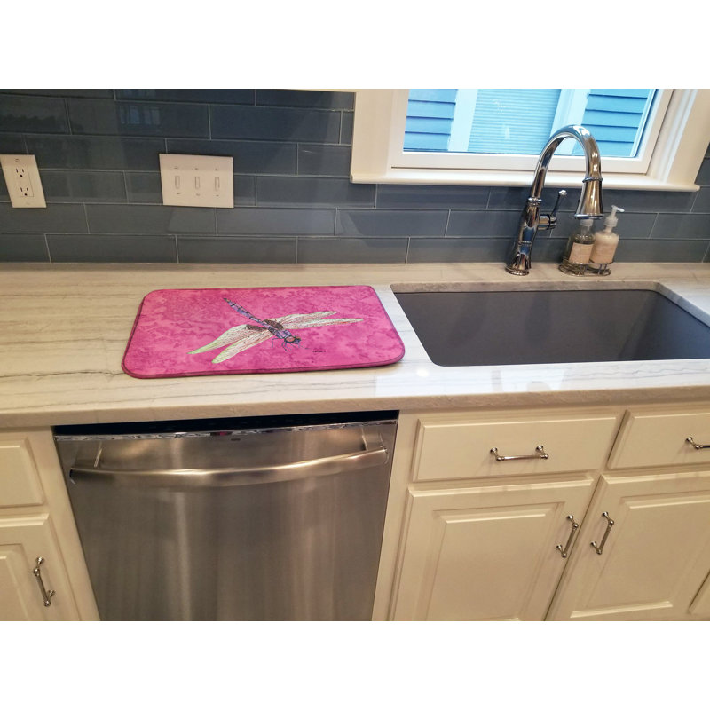 Tapis de séchage libellule