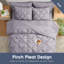 Ensemble d'édredon plissé avec draps Bed-in-a-Bag-103134051-103134056