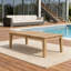 Table basse d'extérieur en bois