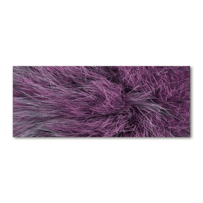 Pink Fur - No Frame Print on Canvas