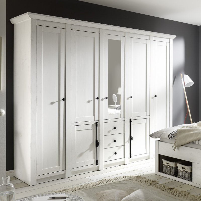 Berwyn 7 Door Manufactured Wood Wardrobe