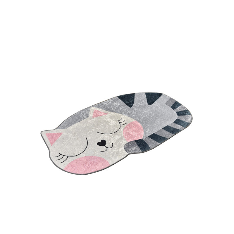Tapis lavable de qualité supérieure, 100% polyester, 23,6 po x 39,4 po | Antibactérien, antidérapant, dessous, hauteur de poils de 0,4 po | Lavable à la machine à 86 ° F, facile d'entretien | Parfait pour le salon, la chambre à coucher et la salle de jeux | Conception douce, durable et élégante