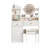 Vanity Table With Mirror And 3 Color Lighting Brightness Adjustable