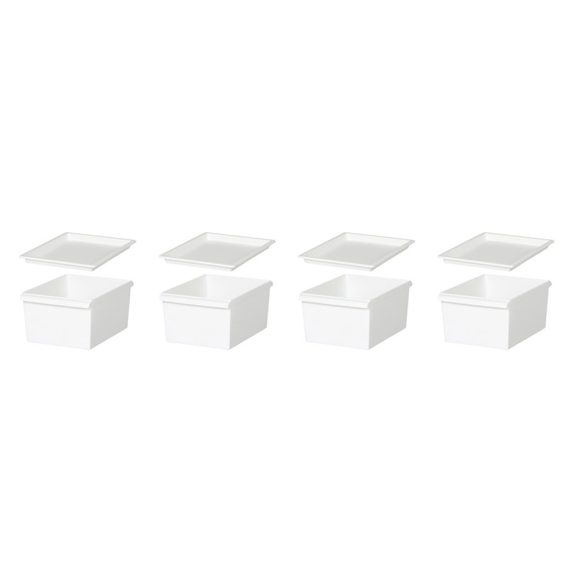 Just it Container 4 Slim Shallow with Lid