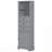 Tall Storage Cabinet With 3-Drawers And Adjustable Shelves For Bathroom, Study, Office And Interior, MDF Board With Painted Finish