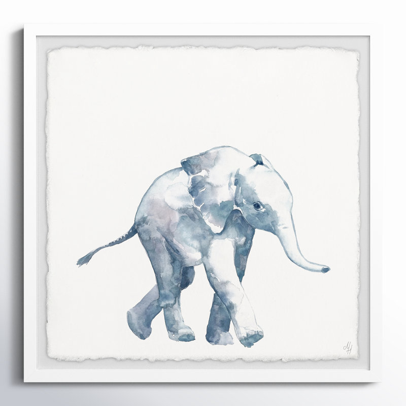 «Lemay Quiet Elephant», reproduction encadrée, H 32 po x l 32 po x P 1,5 po
