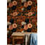 Papier peint floral d'automne «Dahlia»