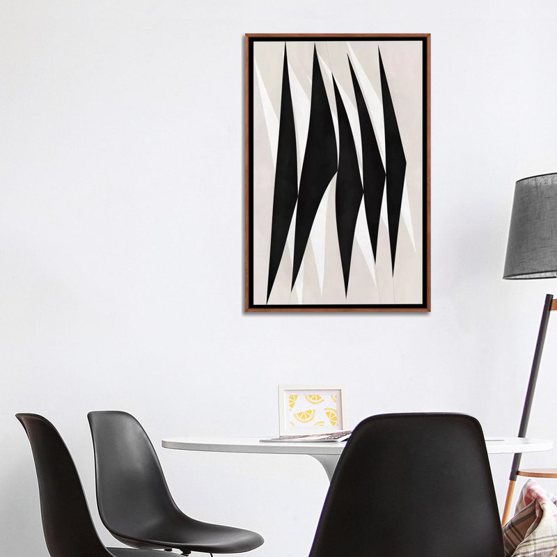 « zèbre print tribal paint »-impression sur image, H 48 po x l 32 po x P 1,5 po, Toile tendue