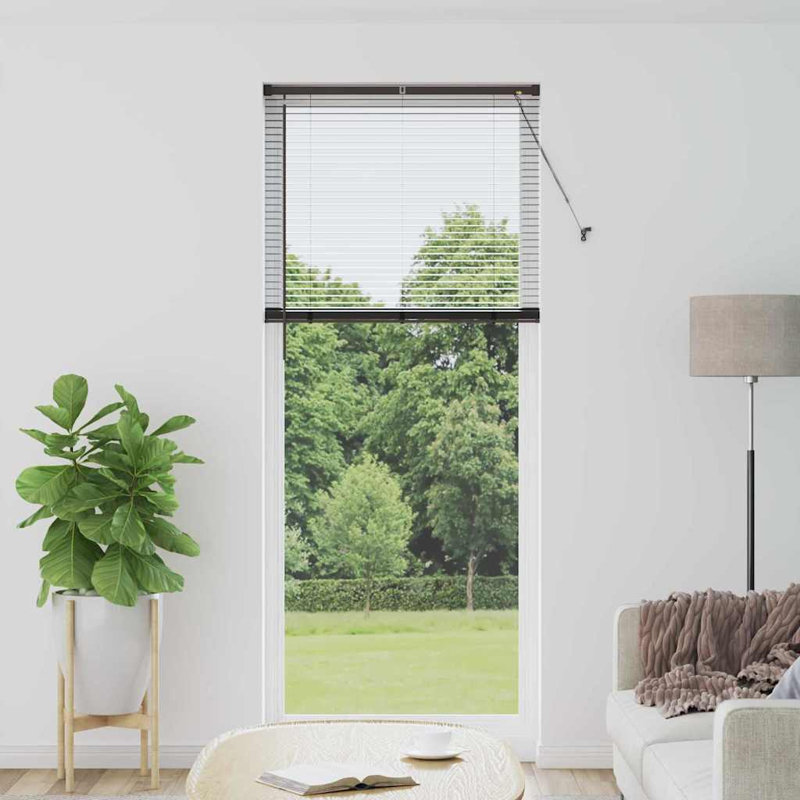 Venetian Blind, Black, 220cm L x 85cm W