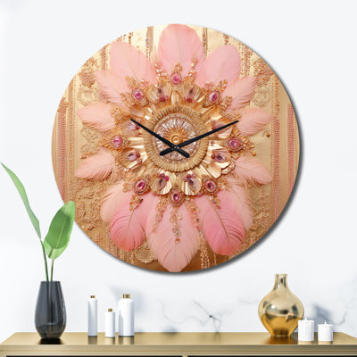 Horloge murale Boho Glam