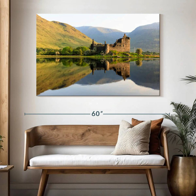 Lilie Kilchurn Castle Ruins, 34" H x 51" W