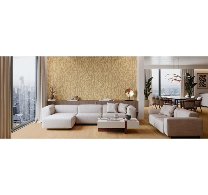 Woodline Forest 24"x48" Decorative Wood Look Porcelain Wall and Floor Tile
