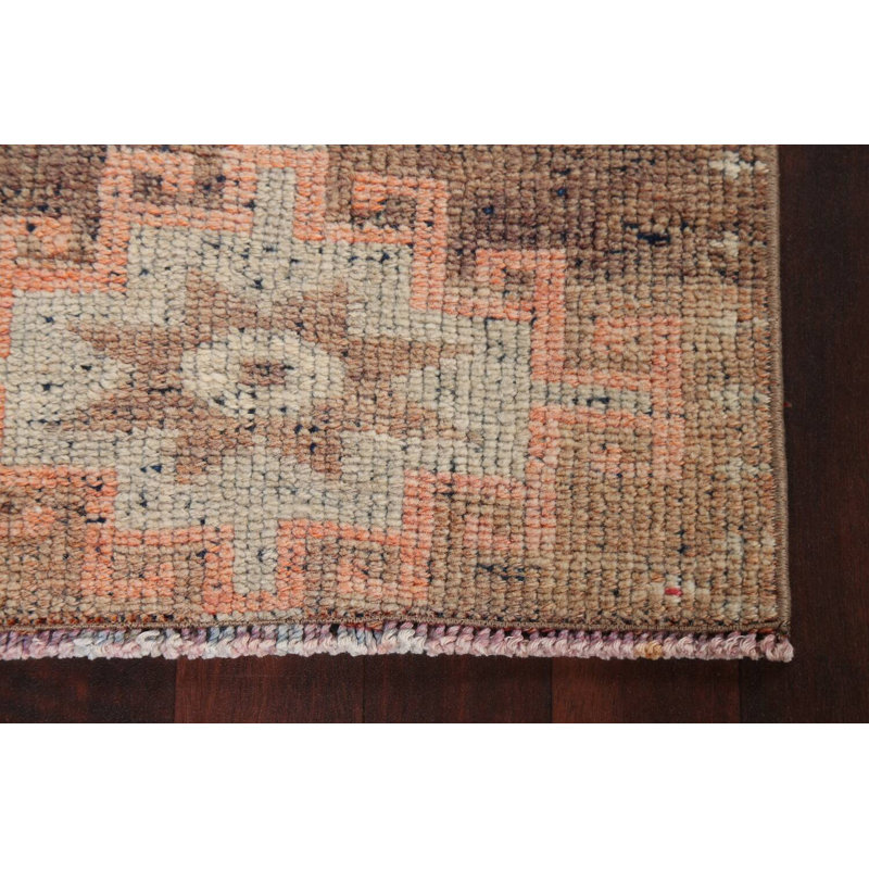 One-of-a-Kind 1'5" X 3'7" New Age Wool Area Rug in