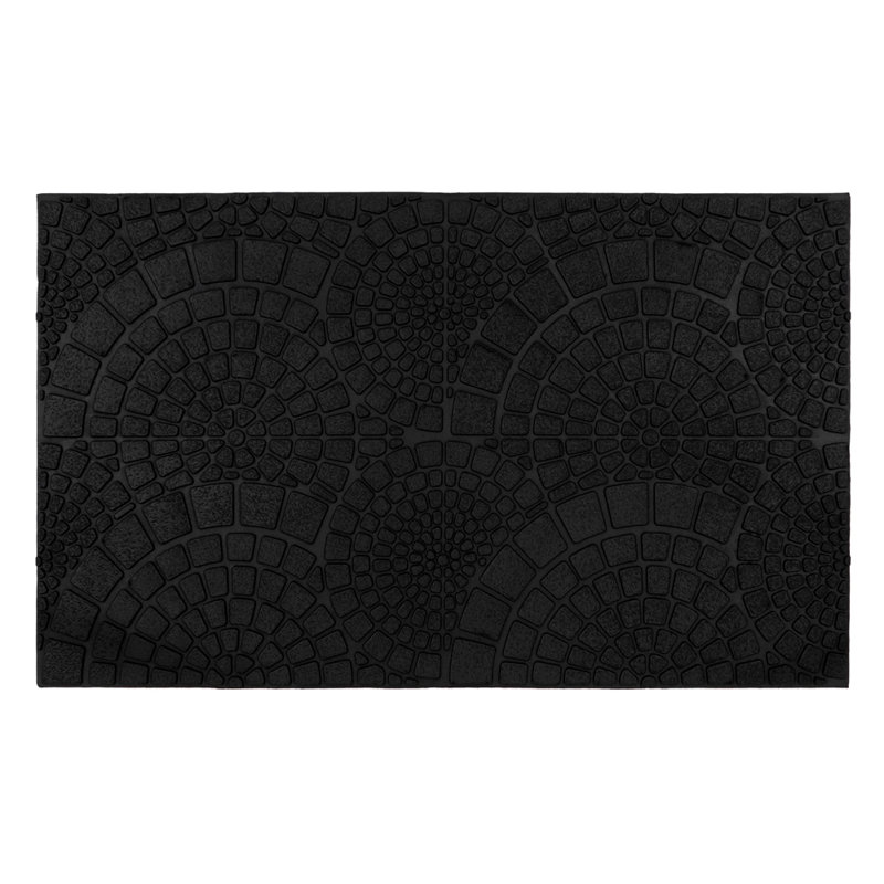 Non-Slip Geometric Outdoor Doormat