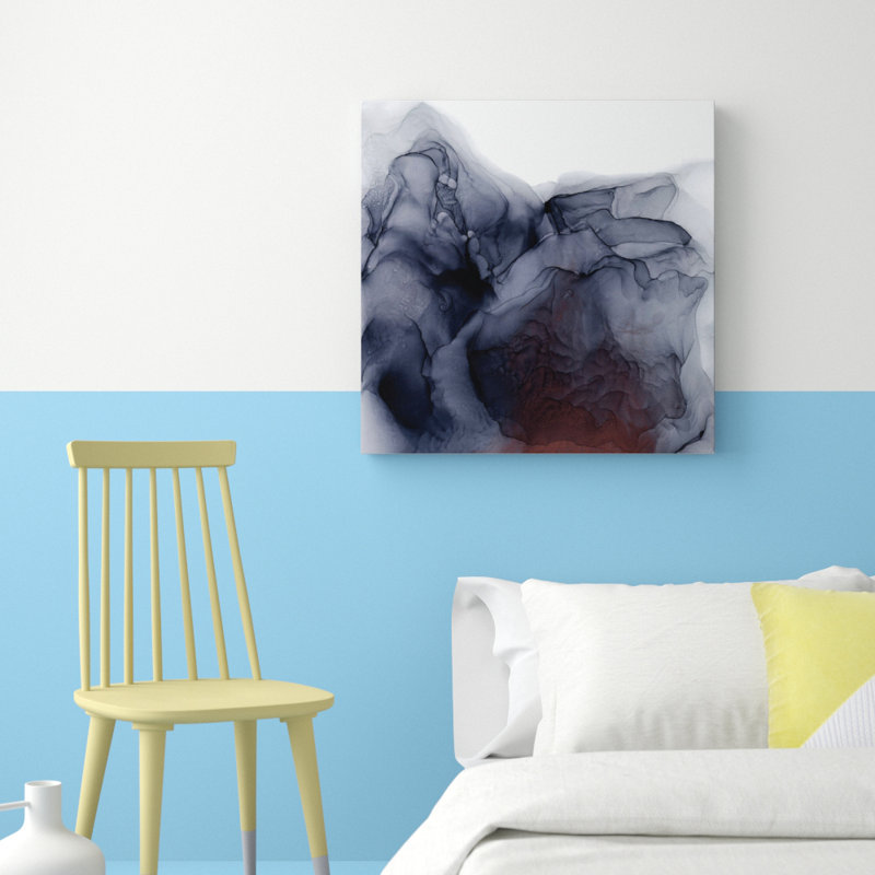 Hillside 1 Piece Painting on Canvas, 76 cm H x 76 cm W x 4 cm D, Wrapped Canvas