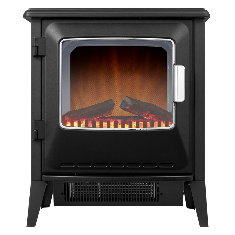 Dimplex Lucia Optiflame Electric Stove, Modern Freestanding Electric Fireplace,  51cm W