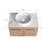 29.54'' Single Bathroom Vanity with Ceramic Top