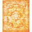 Sandrine Ikat Area Rug in Orange-1187642438