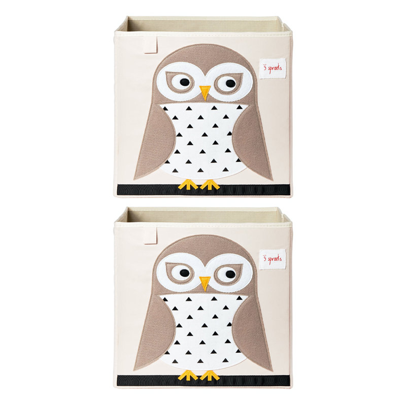 3 Sprouts Fabric Toy Box