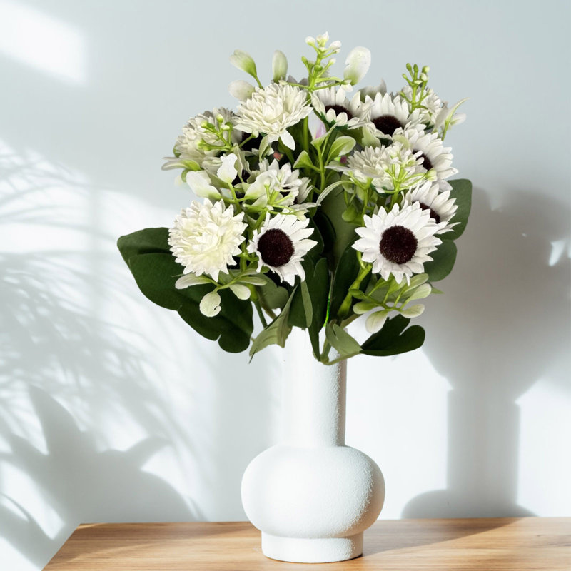 Faux fleurs artificielles pour la maison, C