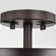 Gaen Glass Semi Flush Mount