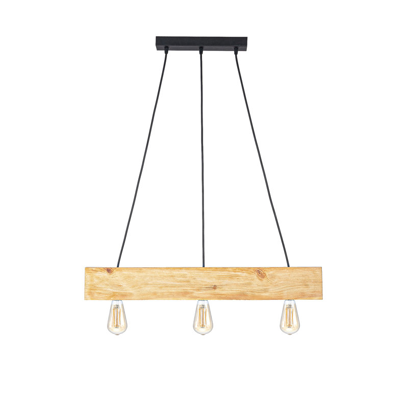 Kepler 3 - Light Kitchen Island Pendant, Natural