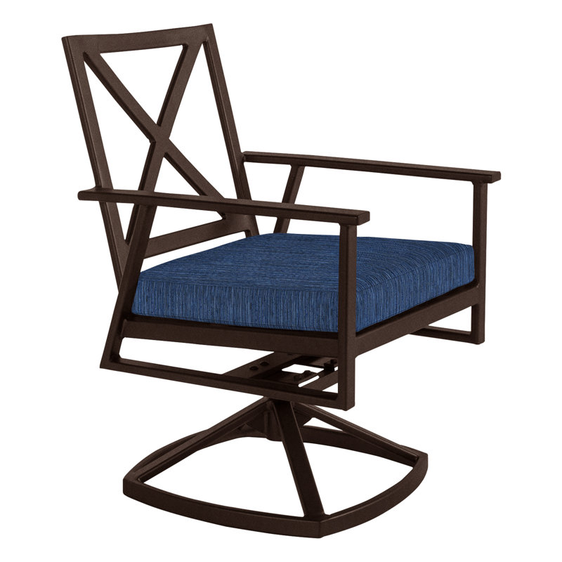 Marin Outdoor Rocker Chair, Copper Creek, Flagship Stone Sunbrella®