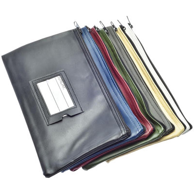 Nadex Vinyl Faux Leather Cash Bag
