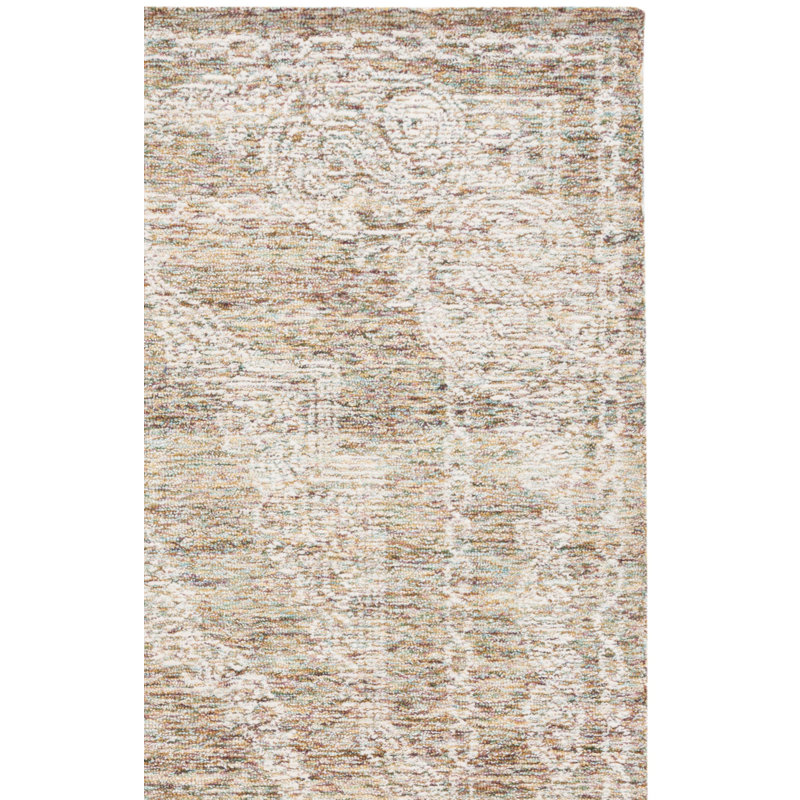 Tapis oriental en laine touffeté à la main Persefoni, Tapis de couloir 2 pi 3 po x 8 pi