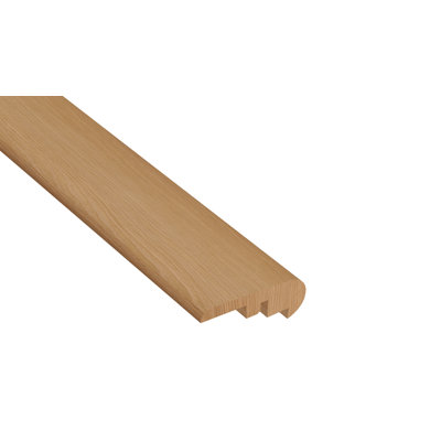 Stratford Sand T 0,98 po. X L 94,49 po. X 2,76 po. Moulure de nez de marche hybride
